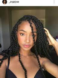 Imagem Descoberto Por Only Girls Descubra E Salve Suas Proprias Imagens E Videos No We Heart Twist Braid Hairstyles Natural Hair Styles Twist Hairstyles