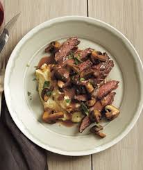 Real Simple Recipe Shopping Lists Pureed Food Recipes Mushroom Sauce Steak Recipes