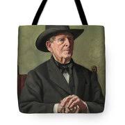 Portrait of an Old Sea Captain #1 Painting by Samuel Isham