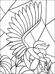 Sorrow Stained Glass coloring page ...
