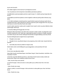 Modern language association mla merupakan organisasi studi bahasa dan sastra asal amerika. Apa Itu Apa Format