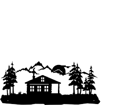 Free Free 314 Silhouette Mountain Scene Svg SVG PNG EPS DXF File