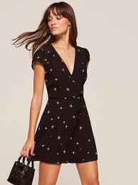 Dresses Reformation Wrap Dress Outfit Fashion Short Dresses
