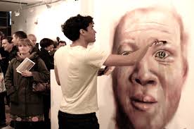 Art of Angel' Gallery Show at The Candid Arts Trust January 2012.