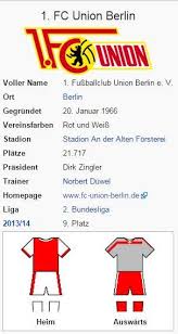V., commonly known as 1. Wetten Auf Den 1 Fc Union Berlin