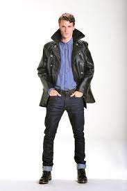 Double Breasted Leather Jacket 650 Leather Jacket Jackets Black Military Jacket