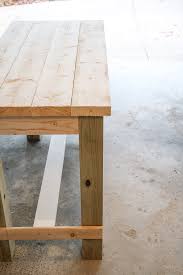 How To Build A Farmhouse Table The Cheap And Easy Way In 2020 Build A Farmhouse Table Small Farmhouse Table Diy Farmhouse Table
