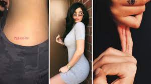 It is accepted to be her first tattoo. Kylie Jenner S Tattoos All The Reality Star S Ink Their Meanings Capital