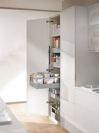 Have Unobstructed View With Gallery Rails For The Tandembox Drawers Within Space Tower Kitchen Interior Interior Design Kitchen Interior
