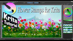 Krita free brushes licensed under creative commons, open source, and more! Krita Blumen Brushes Fur Krita 4 3 0 Tutorial Youtube