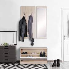 Jetzt online auf made.com bestellen! Finebuy Garderoben Set Suva7080 1 Wand Garderobe Jan Mit Garderobenpaneel Spiegel Schuhkipper 80 Cm Breit 27 Cm Schmal Flurgarderobe Klein Garderobenset Modern Schuhschrank Flur Holz Garderobe Platzsparend Online Kaufen Otto