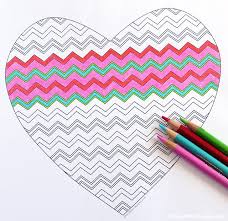 Push pack to pdf button and download pdf coloring book for free. Valentine S Day Heart Coloring Pages Amy Miller Designs