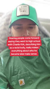 I Went to School with Lance Charlie Kirk