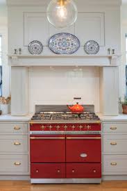 brightly colored kitchen appliances