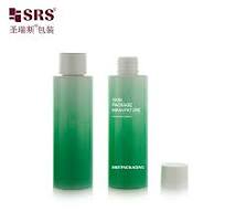 Toner container 120ml 4oz custom printing logo empty pet bottle