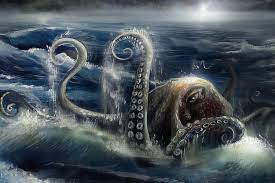 The Gigantic Octopus Is An Octopus Capable Of Drowning Ships With Ease Description From Epicadamwildlife Com I Searched Fo Octopus Sea Creatures Sea Monsters