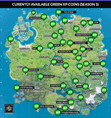 Today marks the beginning of fortnite season 3 week 3, and that means that there are a variety of new weekly challenges for players to complete. Fortnite Season 3 Xp Coin Locations Maps For All Weeks Pro Game Guides