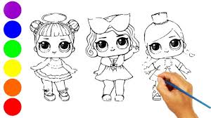 Lol surprise pets kleurplaat verbazingwekkend coloriage lol surprise. Cara Menggambar Lol Surprise Dan Mewarnai Lol Youtube