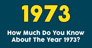 Ask questions and get answers from people sharing their experience with treatment. How Much Do You Know About The Year 1973 Quizpug