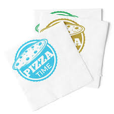 Papier pour l'impression de vos serviettes en papier, nous utilisons du papier tissu à trois couches, blanchi sans chlore. Serviette Jetable Personnalisee Evenementielle Pas Cher