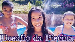 Desafio agua da piscina, pool challenge. Desafio Da Piscina Pool Challenge Youtube