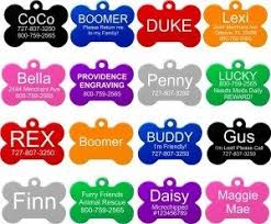Mark your dog or cat, and give them some nice bling, with our pet tags. My Favorite Place To Buy Personalized Dog Id Tags The First Time Dog Owner Guide
