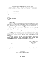 Besar harapan saja supaya permohonan ini dapat dikabulkan. Contoh Surat Permohonan Dana Paskah