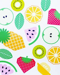 Guirlande Fruits Diy 1 Art Imprimable Gratuit Art Jeunes Enfants Art Imprimable