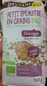 Petit Epeautre En Grains Bio Paysans D Ici Points Ww