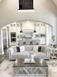 Like This Separation Between Family Room And Kitchen Familyroomdesignboard Luxury Homes Interior House Interior New Homes