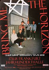 First love is a solo song by suga of bts. Bring Me The Horizon First Love Dusseldorf 2018 Konzertplakat 22 90