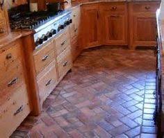 Vinyl Flooring That Looks Like Brick Brick Flooring Exposed Brick Kitchen Brick Kitchen