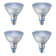 Available in 14, 21, 28, and 35 watts with 3000, 3500, 4100 color temperatures. Philips Par38 Plant Grow Light Led Light Bulb 4 Pack The Home Depot Canada
