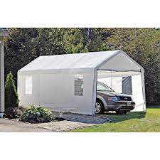 Shelterlogic Portable Garage Canopy Carport 10 X 20 Portable Carport Portable Garage Carport Canopy