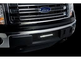 2009 2014 f150 putco stainless steel black bar design lower grille with 10 led light bar 87182l in 2020 black bar f150 grille inserts pinterest