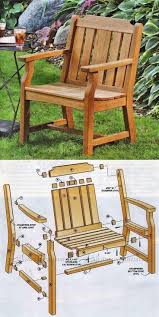 Garden Chair Plans Outdoor Furniture Plans Projects Woodarchivist Com Gardenchair Garden Chair Plans