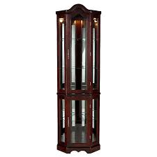 Choose a style that complements your room and furnishings, and add your own personal touch with custom paint and stain. Southern Enterprises Lighted Corner Curio Cabinet Bed Bath Beyond