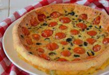 Clafoutis Aux Tomates Cerises Et Olives Noires Ww Plat Et Recette Tomates Cerises Recette Clafoutis Clafoutis Tomates Cerises