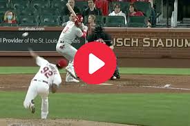 Baseball player takes gruesome selfie after getting hit in the face with a 90 mph fastball. Bryce Harper Hit By Pitch Video Of 97 Mph Fastball Team Reactions Fanbuzz