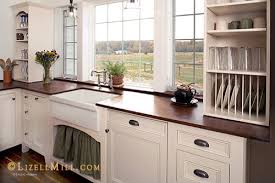 vintage unfitted freestanding white