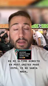 Mi último directo en Post United y pasa esto 😍😢