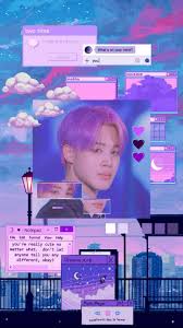 Discover (and save!) your own pins on pinterest Purple Aesthetic Wallpaper Jimin 1 Download Share And Comment Wallpapers You Like Cicakable