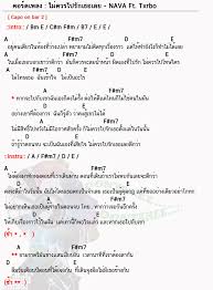 คอร ดเพลง ไม ควรไปร กเธอเลย nava txrbo ไม ควรไปร กเธอเลย คอร ด ง ายๆ