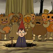 Shows like over the garden wall slowly open the door to conversations with our children about what it means to die, and to be dead, even if it opens just a crack. Pumpkin People Over The Garden Wall Garden Wall Cartoon