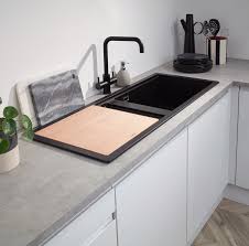 Everything Including The Kitchen Sink Discover Our Ingenious Prep Station Sink With Specially Ada Video Black Kitchen Sink Kitchen Sink Design Ikea Kitchen Sink