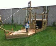 Piratenschiff Im Garten Sandkasten Piratenschiff Sandkasten Piratenschiff