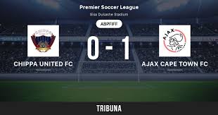 And their away form is considered poor, as a result of 3 wins, 5 draws, and 7 losses. Chippa United Fc Vs Ajax Cape Town Fc Live Score Stream Und Head To Head Ergebnisse 06 05 2017 Vorschau Der Partie Chippa United Fc Vs Ajax Cape Town Fc Team Anstosszeit Tribuna Com