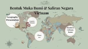 Relief muka bumi terdiri dari dua macam, yaitu relief daratan dan relief dasar laut. Bentuk Muka Bumi Dan Saliran Negara Vietnam By Azu Yoshito On Prezi Next