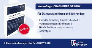Wir danken sehr herzlich für die zusendung. Jura Intensiv Neuauflage Crashkurs Offentliches Recht Nrw Jurcase Com