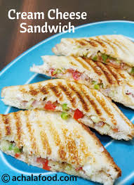 Cream Cheese Sandwich Recipe Veg Cream Cheese Sandwich Recipe Recipe Cream Cheese Sandwiches Sandwiches Sandwich Recipes